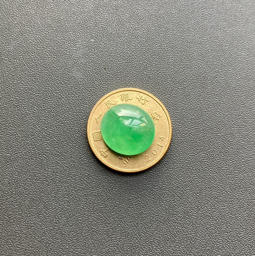 冰种阳绿翡翠大蛋面 商品图5