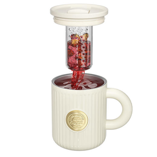 GE-CK24AW-B83系列 可口可乐联名款徽章保温马克杯 商品图4