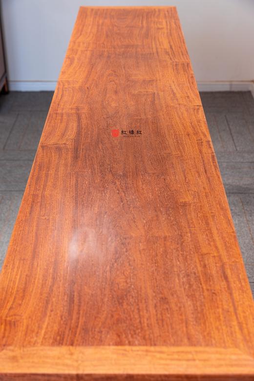 红桥红  家具严选  缅甸花梨(大果紫檀）  【210定制一块玉架几案】 商品图4