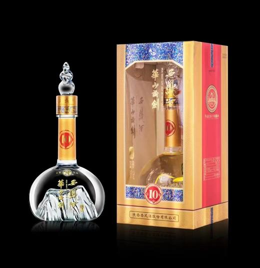 西凤酒 华山论剑10年陈酿 52度 凤香型白酒 500ml 商品图2