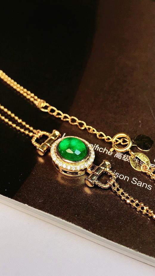 1.05ct 祖母绿手链 商品图1