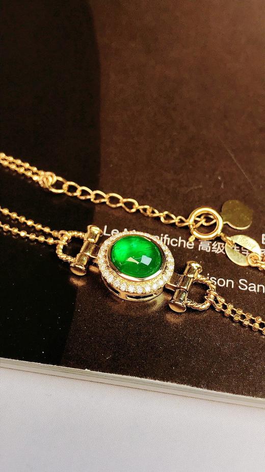 1.05ct 祖母绿手链 商品图2