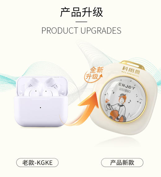 科朗曼耳机5.3蓝牙超高音质 商品图1