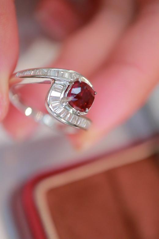 1.09ct 红宝石戒指 商品图7