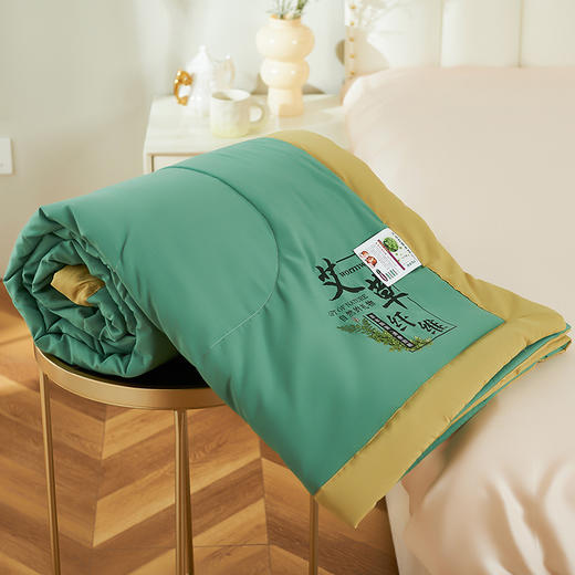 「数款可选！新款艾草驱蚊夏被」夏季空调被 可水洗机洗单双人夏凉被礼品床上用品 商品图0