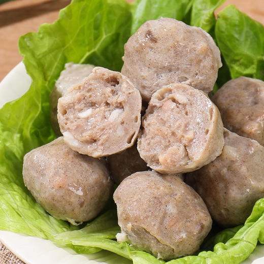 【 顺丰包邮】非遗技艺潮汕手打猪肉丸+猪肉饼+猪肚丸 ， 劲道Q弹，爽弹多汁 一口满足 潮汕风味！ 商品图2