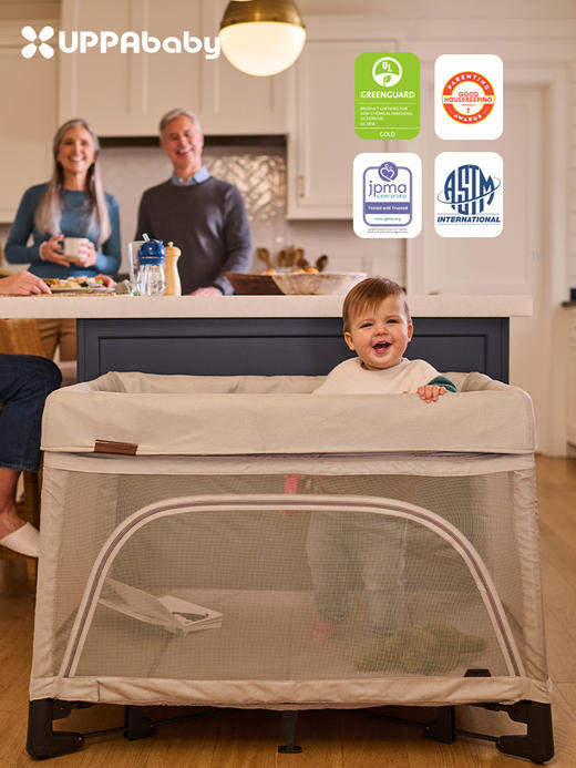 美国UPPAbaby Remi婴儿床便携式新生儿宝宝可移动多功能折叠婴儿床 商品图2
