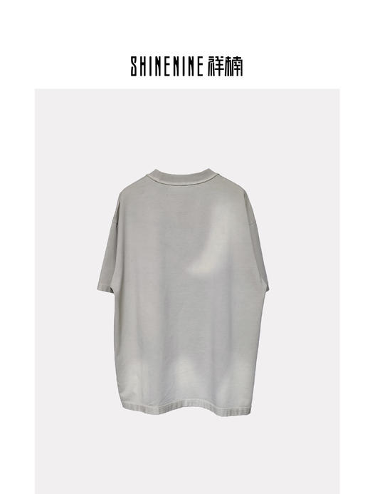 420812201笑脸涂鸦印花短袖T恤 商品图3