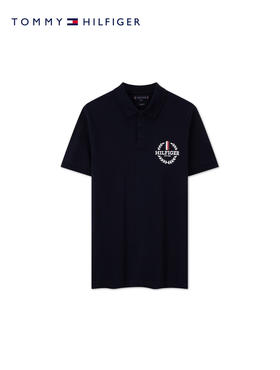 TOMMY 短袖POLO衫男  MW34736-DW5  藏青色.