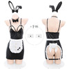 【霏慕】 分杯露胸裸臀热辣兔管家6313情趣内衣性感兔兔女仆装 商品缩略图4