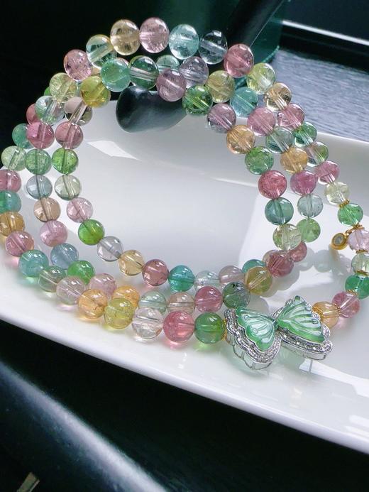 34.8g 6mm 碧玺手链 商品图3