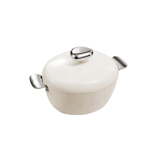 VELOSAN/温仑山 鹅卵石不粘汤锅 24cm 不粘锅 汤锅 炖煮锅 煲汤 煮粥锅 家用汤锅燃气灶通用 商品图0