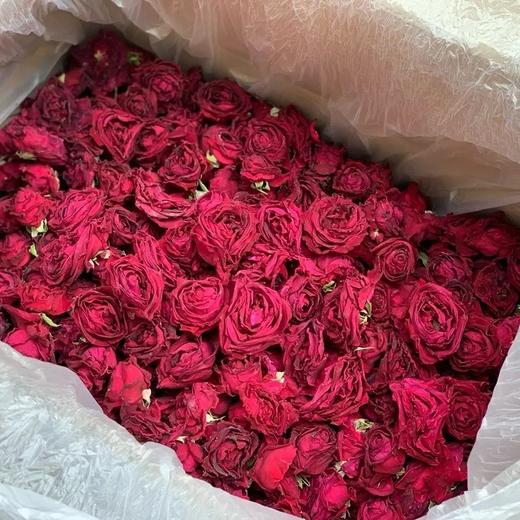 冻干墨红玫瑰 玫瑰花冠 500g 商品图2