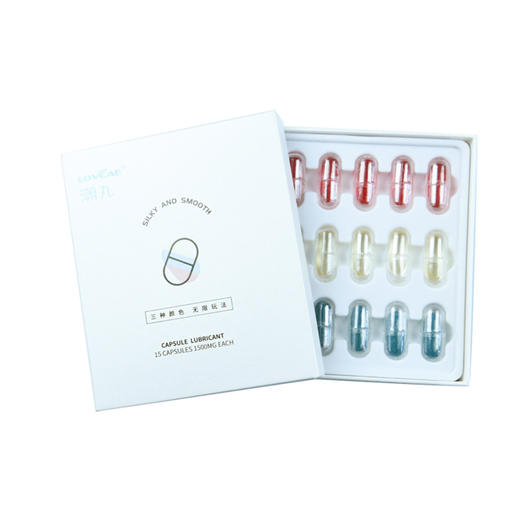 【爱威康】三色潮丸胶囊润滑剂情趣用品成人性爱人体润滑剂两性冻损无售后 商品图4
