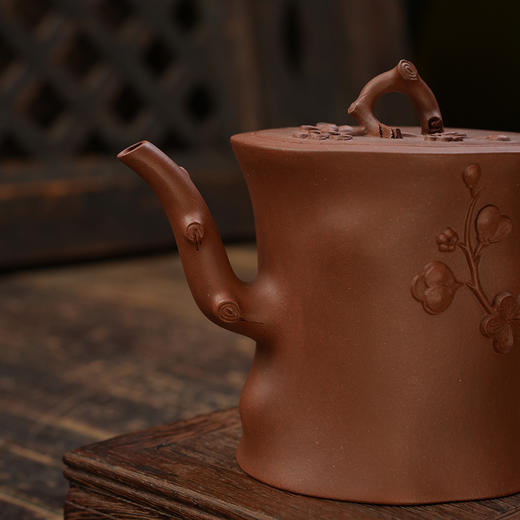 欧咏 暗香浮动壶 宜兴紫砂原矿茶壶紫砂壶功夫茶泡茶壶茶具仿古 商品图5