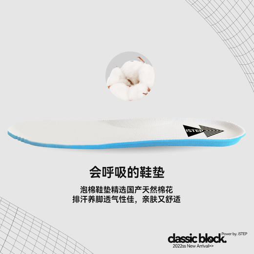 ISTEP皮革拼接松糕鞋女款休闲鞋 商品图2