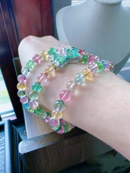 34.8g 6mm 碧玺手链 商品图8