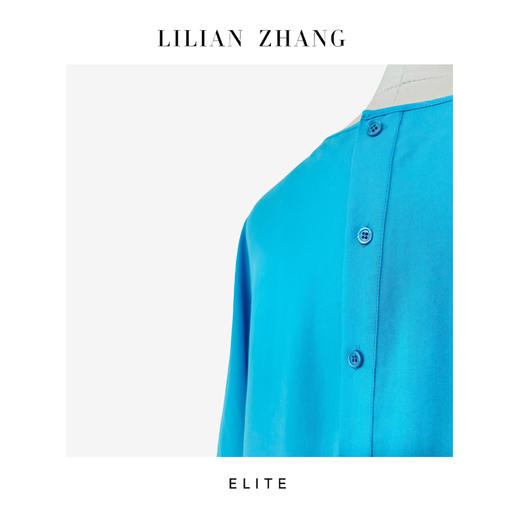 E-定制—“古典浪漫”——遇见倾心——Lady挚爱复古A摆连袖长裙 2401132 商品图4