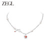 ZEGL设计师缤纷甜果系列碎银淡水珍珠项链女款2024新款多巴胺配饰 商品缩略图4
