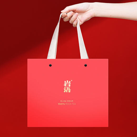岩语 参赛茶礼盒装 特级大红袍水仙肉桂茶叶正宗武夷岩茶送礼60g 商品图2