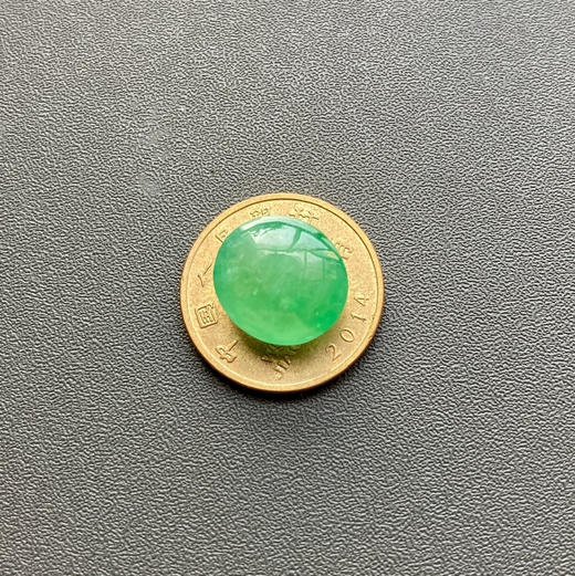 冰种阳绿翡翠大蛋面 商品图6