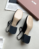现货 THS 6.29-限时 缪家 女士 𝗧字带后空凉鞋 玛丽珍粗跟凉鞋 2色 BZ1186 商品缩略图13