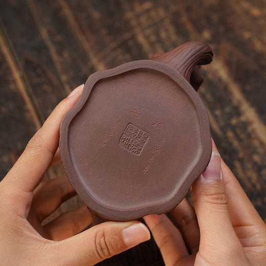 欧咏 松柏壶 宜兴紫砂原矿茶壶紫砂壶功夫茶泡茶壶茶具仿古 商品图3