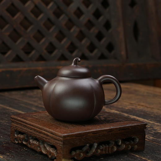 胡洪明 紫砂壶 宜兴紫砂原矿茶壶紫砂壶功夫茶泡茶壶茶具仿古 商品图0