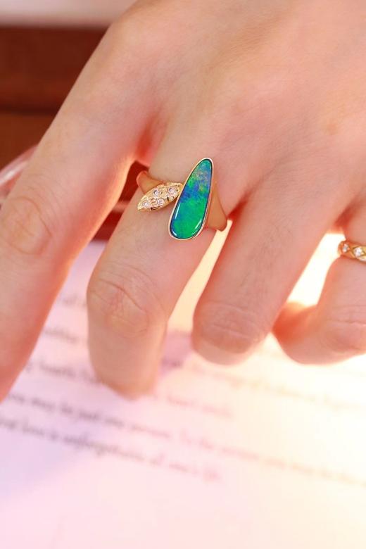 1.97ct 欧泊戒指 商品图0