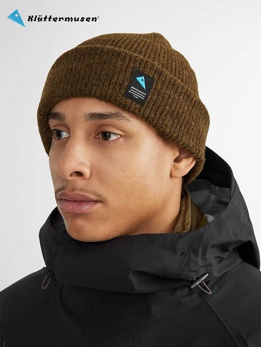 KLATTERMUSEN/攀山鼠秋冬羊驼毛保暖帽保暖毛线帽子如尼文10048 商品图1