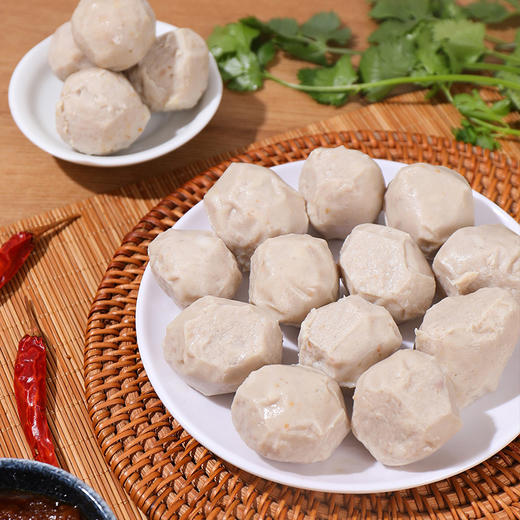 【 顺丰包邮】非遗技艺潮汕手打猪肉丸+猪肉饼+猪肚丸 ， 劲道Q弹，爽弹多汁 一口满足 潮汕风味！ 商品图4