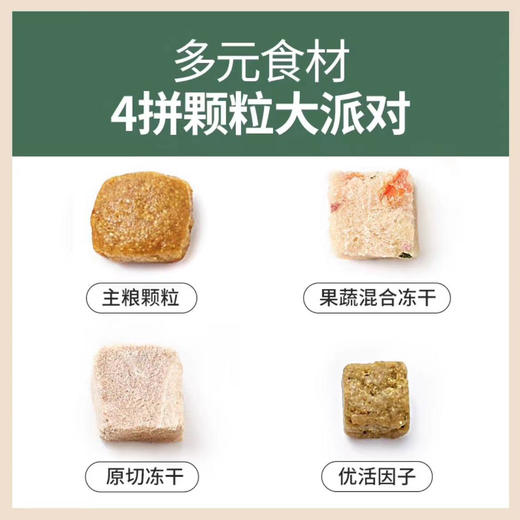 伯纳天纯狗粮2kg全价全犬期通用成犬幼犬无谷冻干粮通用狗粮 商品图2