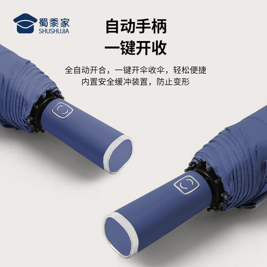 【专用款藏蓝自动伞】晴雨两用雨伞 防紫外线折叠伞遮阳伞 商品图1