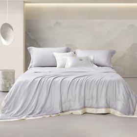 【6F】罗莱 粹 超柔无边川山蜀丝夏被