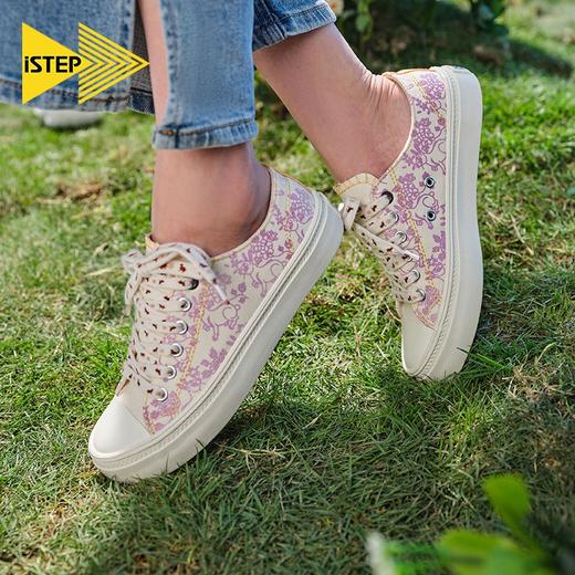 ISTEP非遗纹藏款低帮帆布鞋女款 商品图5