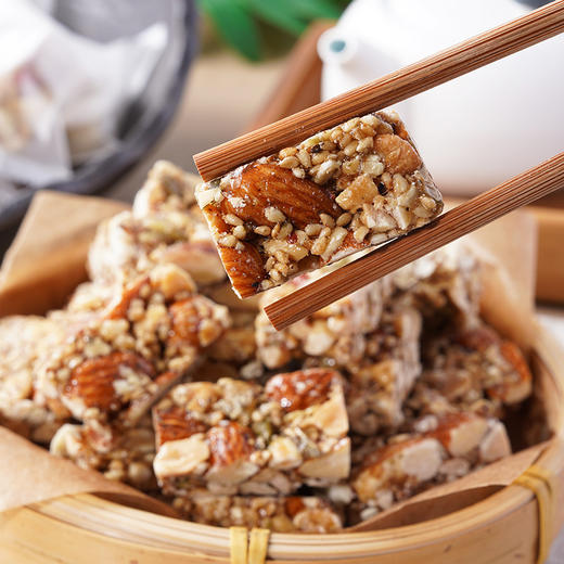 【酥香脆！巴旦木坚果酥】甄选坚果巴旦木，用料扎实！浓郁坚果香气，酥脆不腻 松脆不生硬，一口吃出满满幸福感！老人小孩健康休闲食品办公室小吃零食Y 商品图2