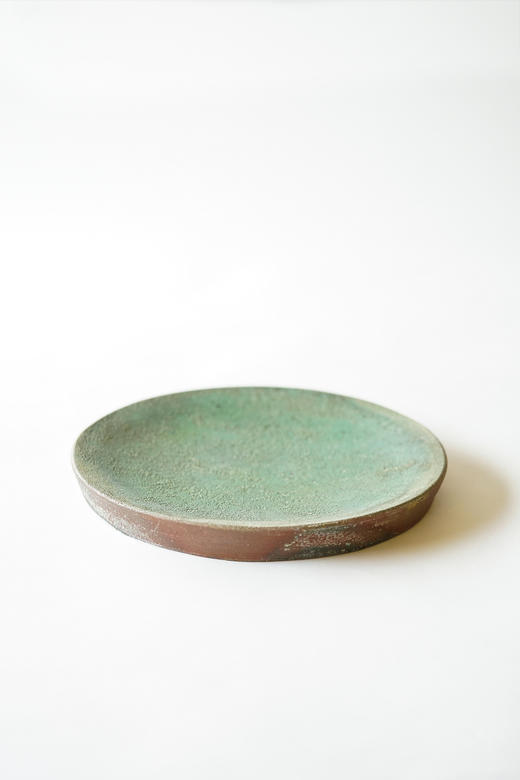 野口悦士01绿青｜台皿 商品图0