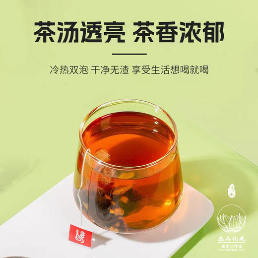 淼森花境丨陈皮普洱茶桔普熟茶三角茶包小包装橘皮袋泡茶茶叶 商品图1