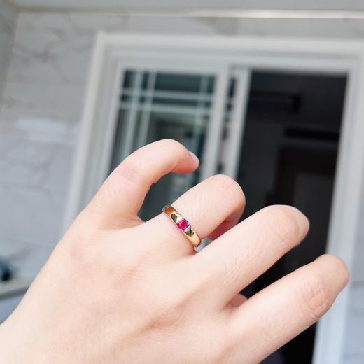 0.3ct 红宝石戒指 商品图7