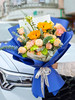 【沉默的爱】向日葵混搭花束 商品缩略图0