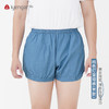 C2092艾扬格life丹宁蓝纯色男款牛仔色瑜伽短裤 商品缩略图0