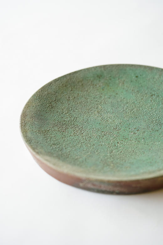 野口悦士01绿青｜台皿 商品图1