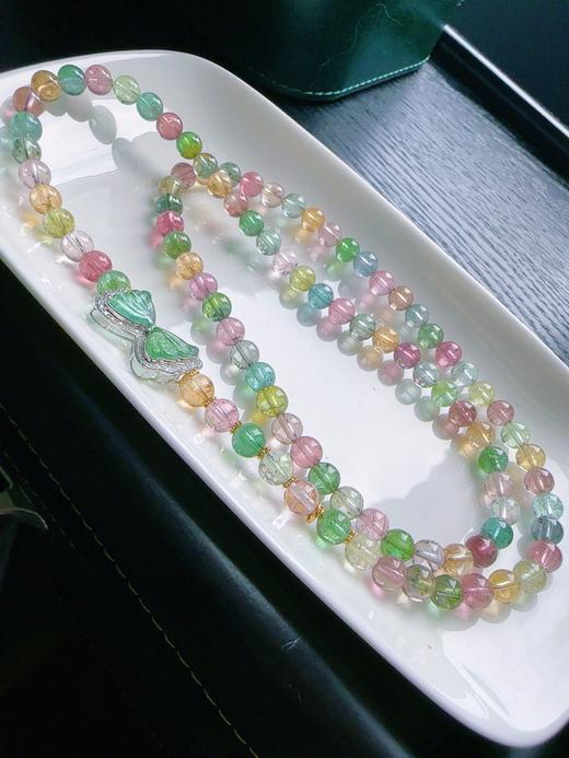 34.8g 6mm 碧玺手链 商品图0