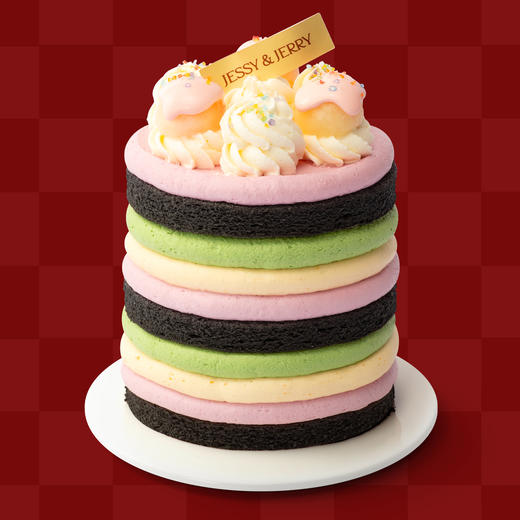 ⚜️浆果蜜桃丝绒蛋糕 商品图0