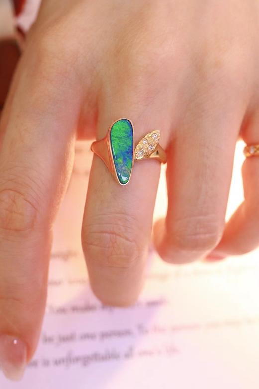 1.97ct 欧泊戒指 商品图4