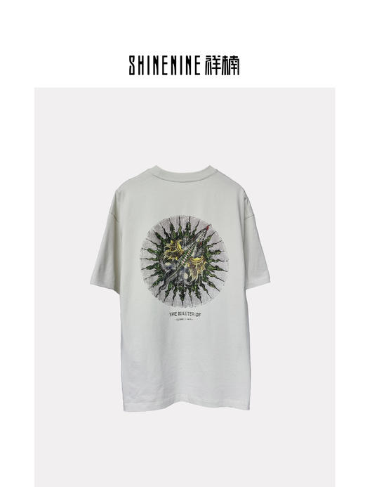 420812196复古印花短袖T恤 商品图3