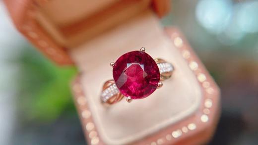 3.34ct 2.41g 碧玺戒指 商品图5