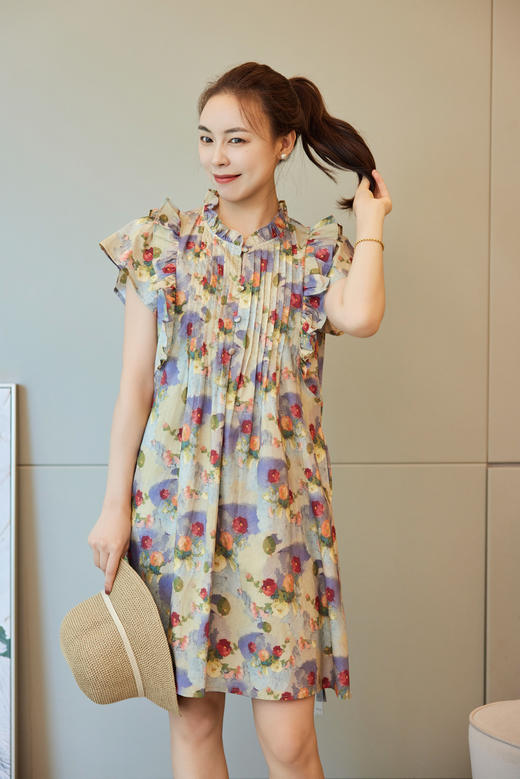 仲夏如梦｜油画法式连衣裙 商品图1