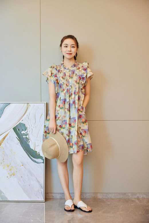 仲夏如梦｜油画法式连衣裙 商品图0