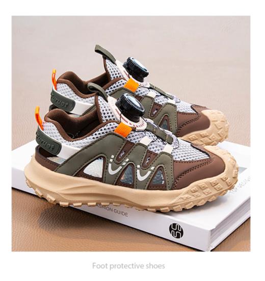 🔥🔥【岁愿儿童夏季包头透气熊猫鞋】💥2024爆款软底跑步运动系列❤️ 商品图5